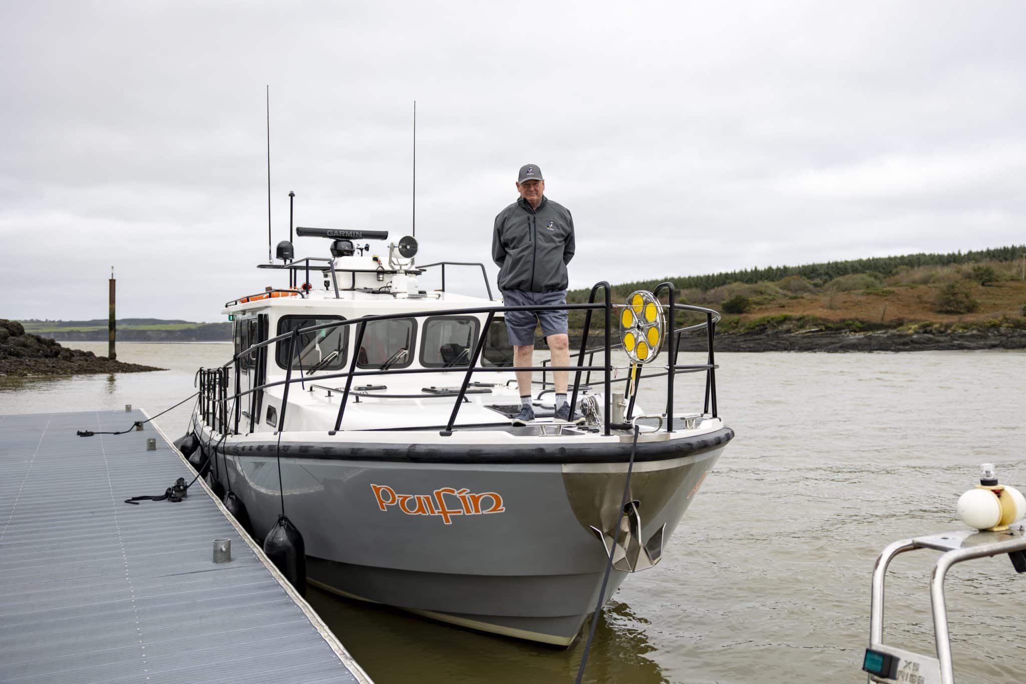Puifin yacht cruising the Wild Atlantic Way