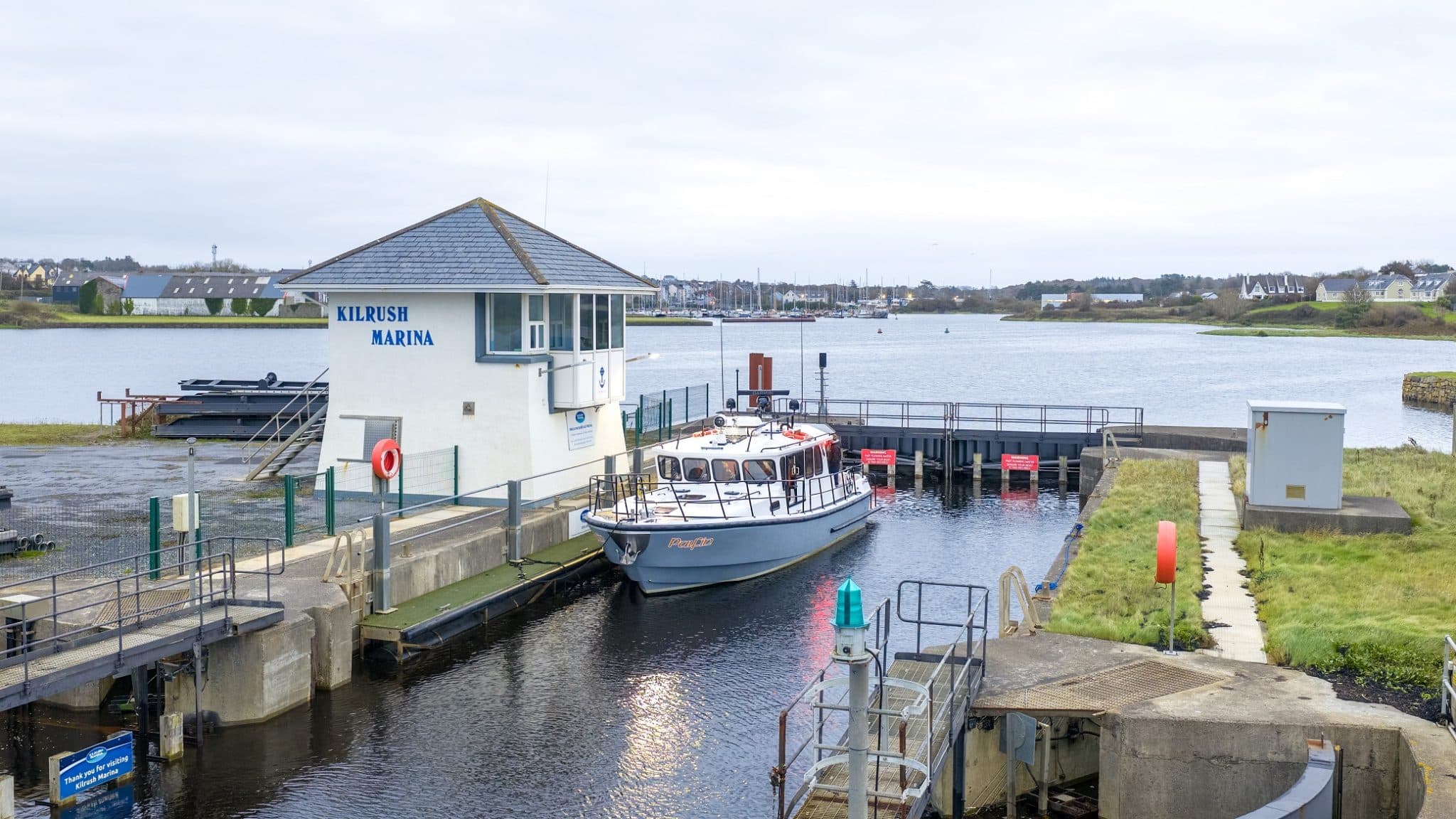 Kilrush Marina on the Shannon Estuary